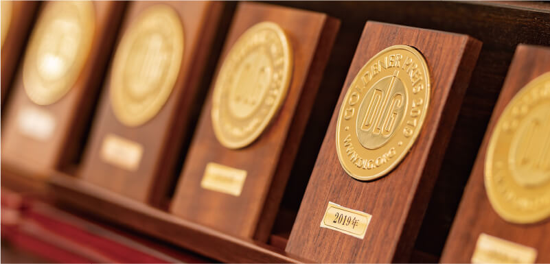 世界で認められた味。最高品質への挑戦は続く。