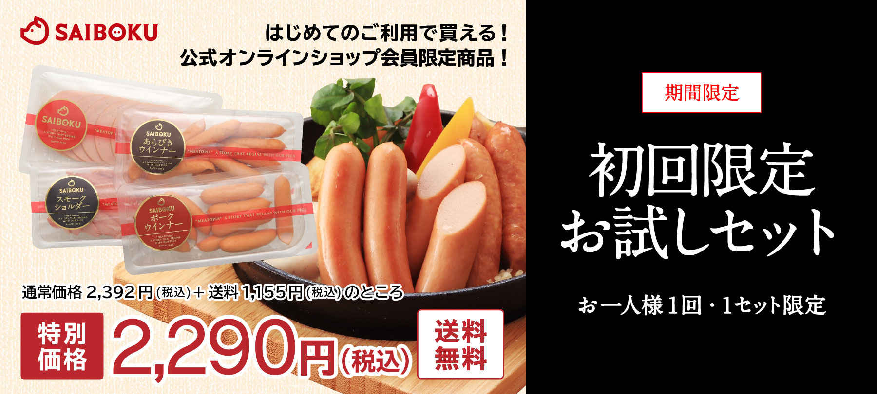 初回限定お試しセット