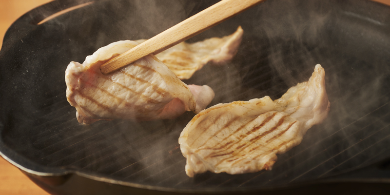 ゴールデンポークの焼肉セット