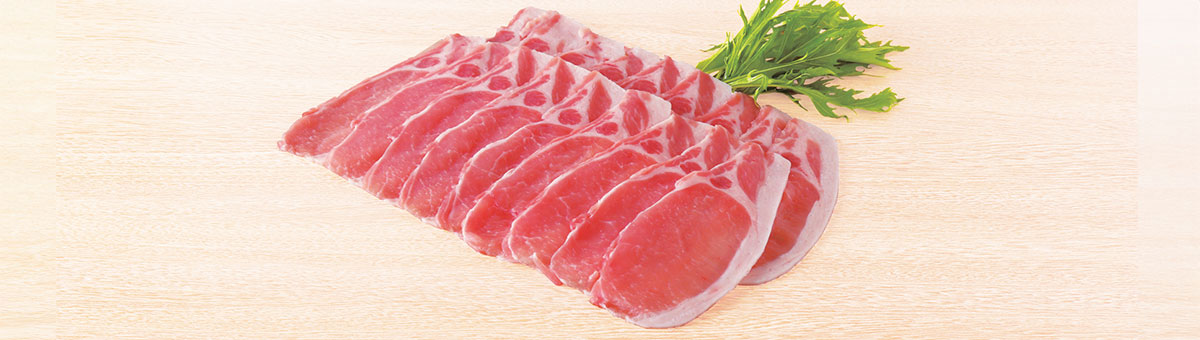 きめ細やかな肉質で柔らかくジューシーな豚肉
