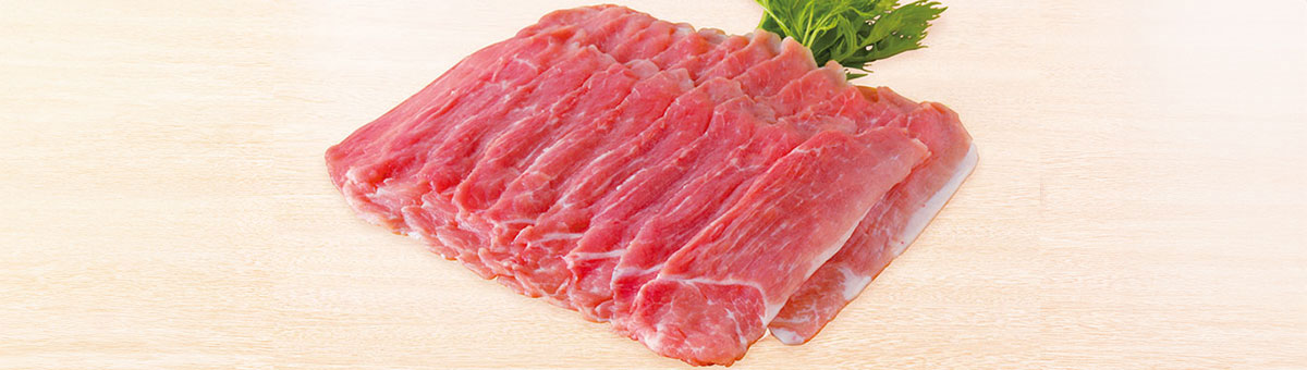 きめ細やかな肉質で柔らかくジューシーな豚肉