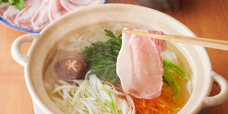上品な美味しさのゴールデンポークはあっさりした料理にも