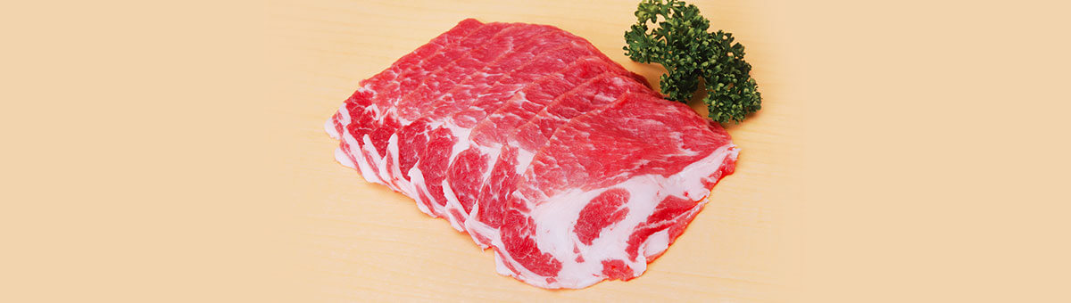 きめ細やかな肉質で柔らかくジューシーな豚肉