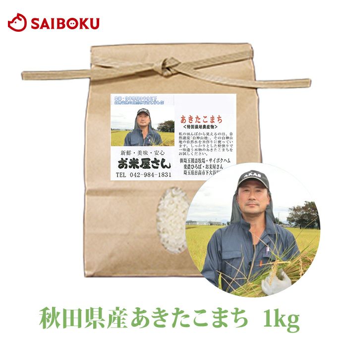 農家直送 秋田県産 令和７年 あきたこまち ２０kg 特別栽培米【白希】秋田小町 定期購入再開】令和7年産あきたこまち 白米 5kg 秋田県産 特別栽培米